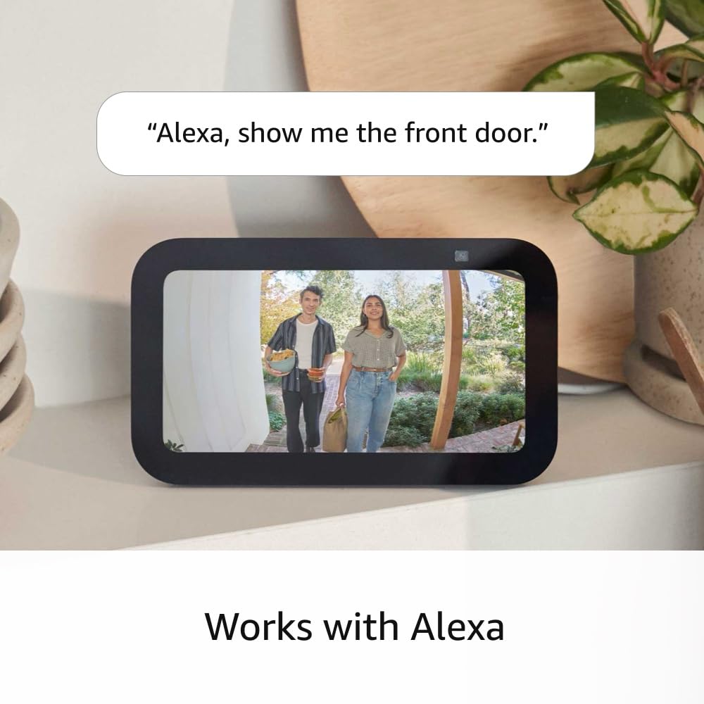 Ring Battery Doorbell (newest model), Home or business security with Head-to-Toe video, Live View with Two-Way Talk, and Motion Detection & Alerts, Satin Nickel